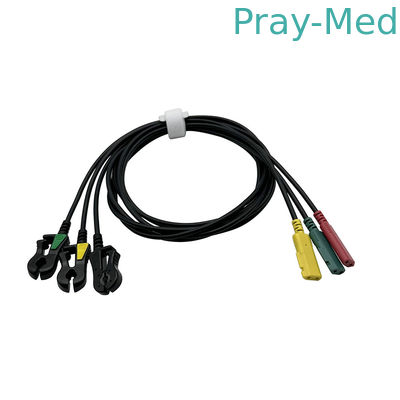 購入 IVY 3 LEAD RT Lead Wires 590484 モデル3000 3150 2ピンコネクタ 黒 オンライン製造