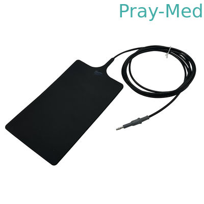 購入 再利用可能なシリコンネガティブプレート 中立電極モノポール4.0 バナナブラック オンライン製造