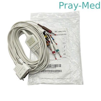 購入 パージュライター TC10 ECG EKG 長10リード患者ケーブル AHA 989803184951 オンライン製造