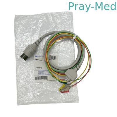 購入 オリジナル ニホン コーデン 1 片 ECG ケーブル 3 片 ECG リードケーブル K353A クリップ オンライン製造