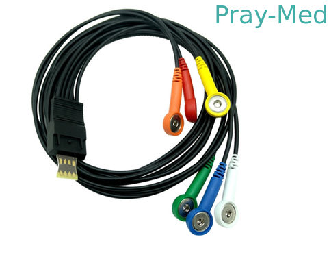 購入 MT-200 MT-101のためのSchiller 6の鉛1.1m Ecgの電極ケーブル オンライン製造