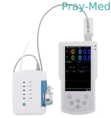 購入 SpO2 ETCO2のクラスIIの手持ち型の麻酔のガスのモニターMG1000 オンライン製造