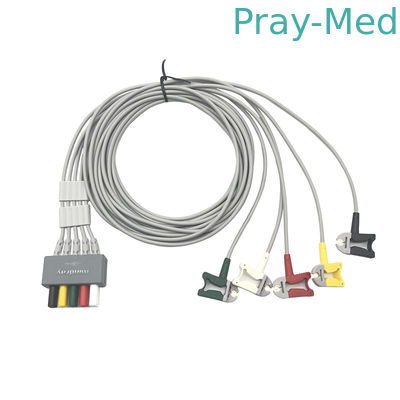 購入 元のMindray EL6501B 5の鉛ECGのリード線TPUのジャケットAHA/IEC オンライン製造