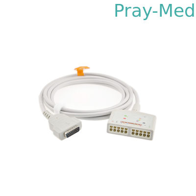購入 GE Marquette Macケーブルのtronco EKG GE、10lead、10導線MAC500/1100モデルとの2.4m オンライン製造
