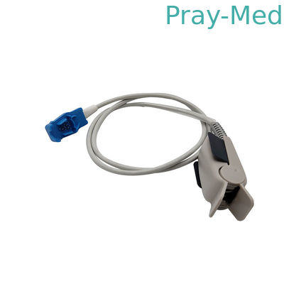 DatexのOhmeda OXY-F-UNの不足分の指クリップ0.9mが付いている再使用可能な大人SpO2センサー