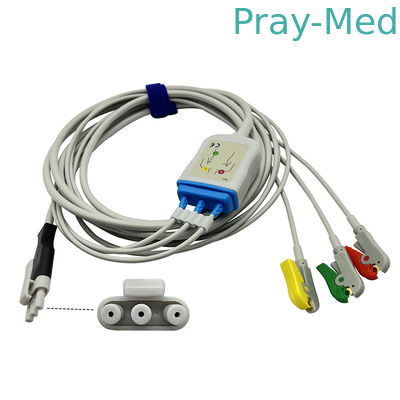 Primedic 3はPrimedicの除細動器XD100 DefimonitorのためのECGの忍耐強いケーブルをピンで止める