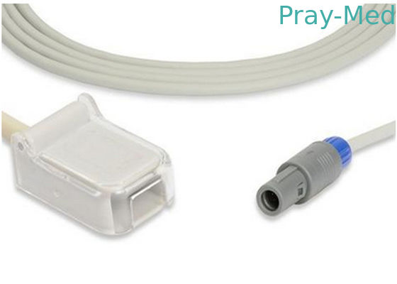 Compatilbe 5ピン 1ノッチのセリウムおよびISOのgoldway UT4000a spo2のアダプター ケーブル/延長ケーブルは承認しました