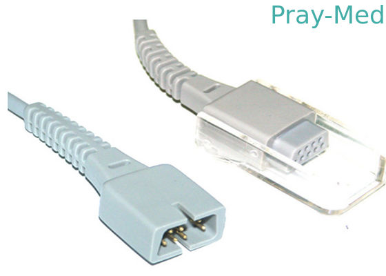 耐久の12月8日ケーブル、4.0mm Dia 再使用可能なSpo2センサー ケーブル