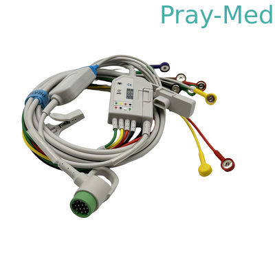 メドトロニック 物理制御 4+6 ケーブル EKG ケーブル LIFEPAK 12 20 15