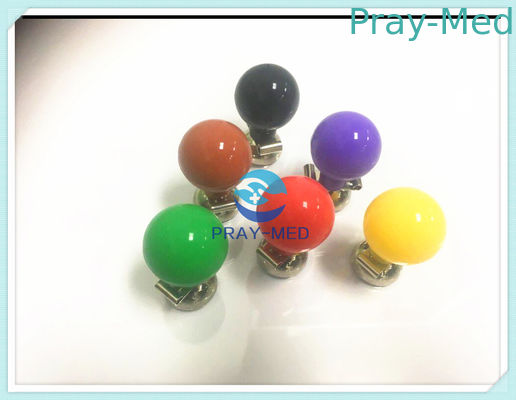 Bule/灰色の球根との多機能の再使用可能なECGの電極のアダプターの箱の吸引