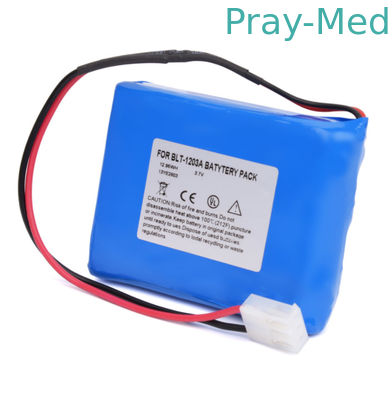 Biolight李-ポリマー医療機器電池7.4v BLT-1203A Ecg機械塗布
