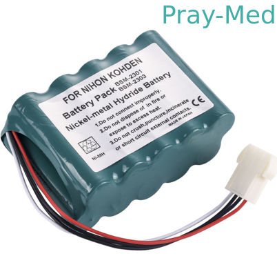 電池12か月の保証の医療機器NI-MH BSM-2301 BSM-2303 BSM-2300