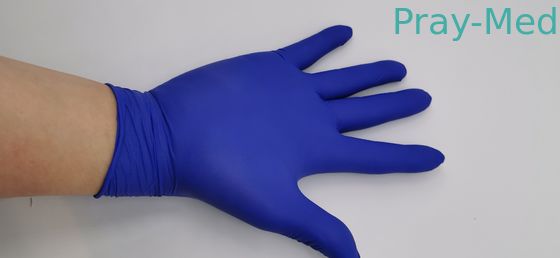 使い捨て可能な粉の医学の使用法のための自由なニトリルの検査の手袋S Xlのサイズ