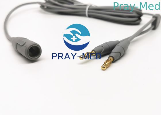 3mの長さ鉗子のためのヨーロッパの米国のタイプElectrosurgicalの両極ケーブル