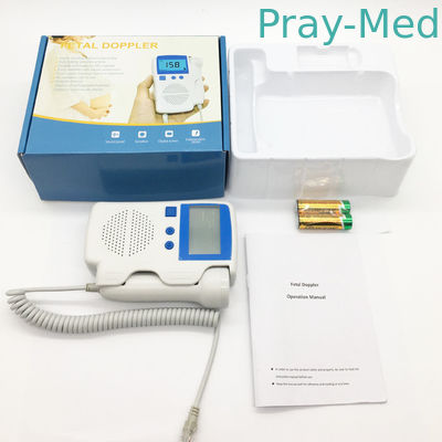 3MHz 210bpmの医療機器の充電電池手持ち型の胎児のドップラー