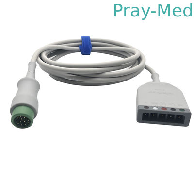 Mindray元のECGのトランクは5鉛Def-P EV6201 009-004728-00をケーブルで通信する
