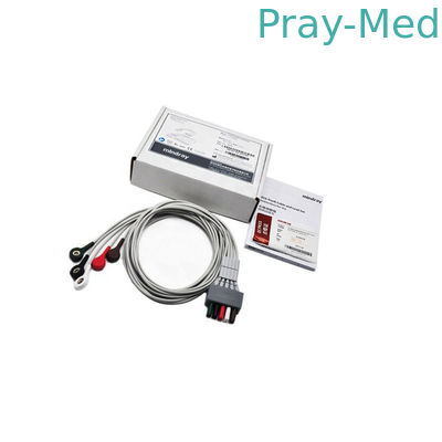 AHA IEC Mindray ECGの鉛のDerivaciones 0.9m対Pin 001-03-43145
