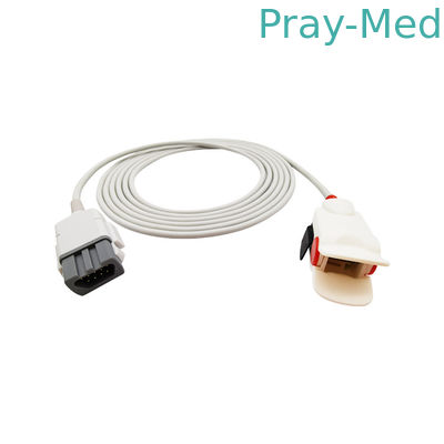 大人指クリップDatexのOhmeda TruSat SpO2の調査OXY-F4-MC 9 Pin