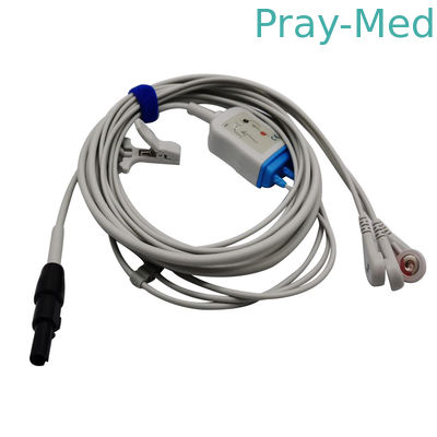 Welch Allynは3.6m TPUダイレクト接続ECG 008-0880-00の5つの鉛をケーブルで通信する