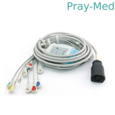 Zollの除細動器10はEcgケーブル、M/EシリーズのためのEcgのトランク ケーブルを導きます