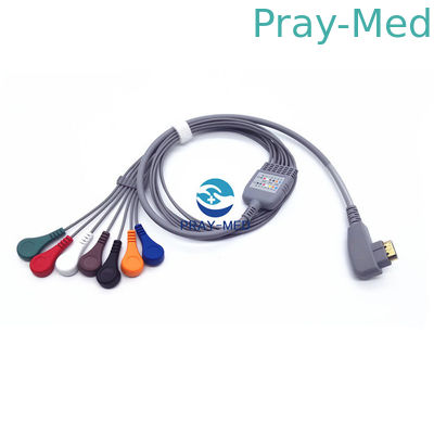 19 Pin急なECGの忍耐強いケーブル5/10はDMS 300システムHolter多用性がある忍耐強い安全を導きます
